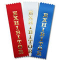 1-5/8"x6" Vertical Stock Title Ribbon (EXHIBITOR)